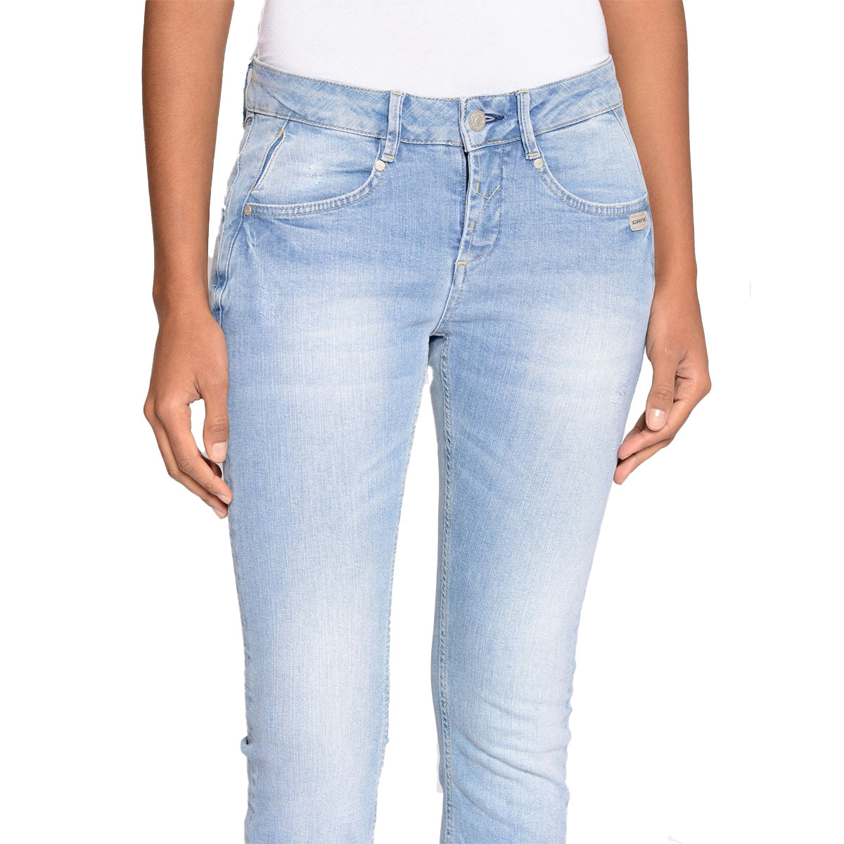 Gang Damen Jeans 94Nele X-Cropped skinny fit