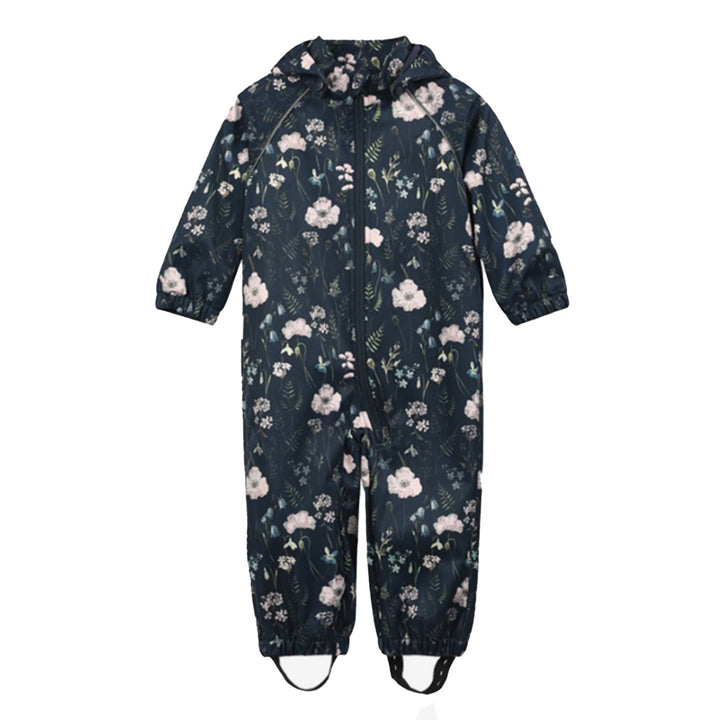 Minymo Overall Softshell Suit AOP Blume