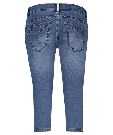 Buena Vista Damen Jeans Malibu-Capri Stretch