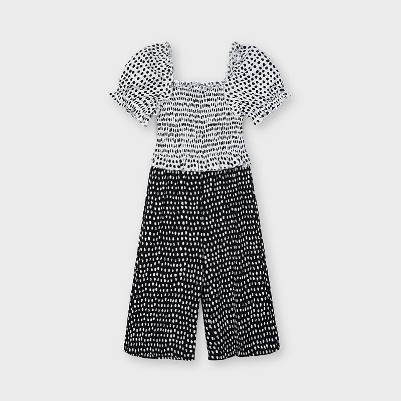 Mayoral Mini Girl Jumpsuit Tupfen