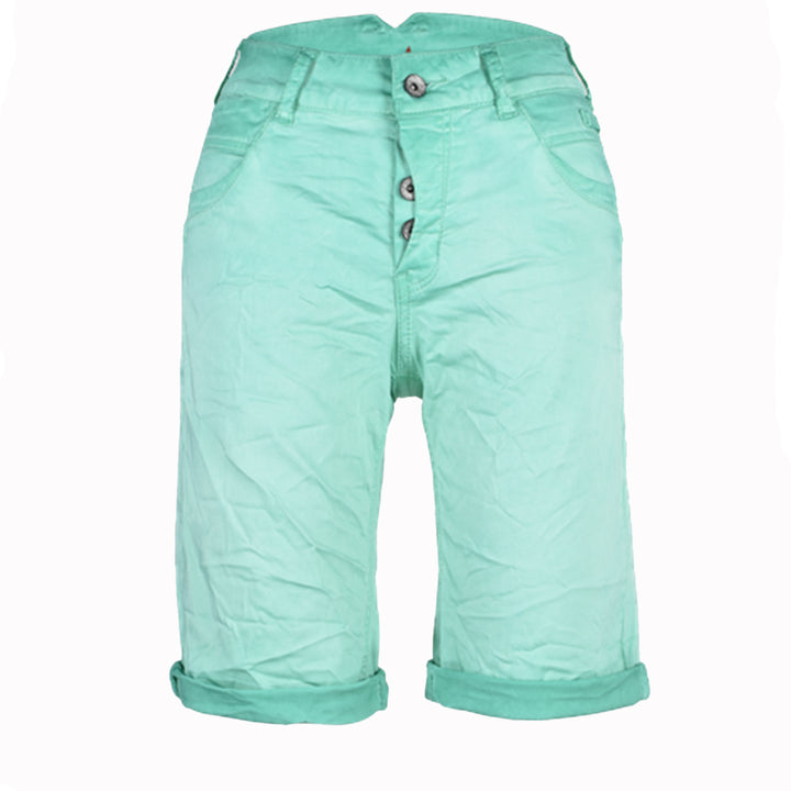 Buena Vista Damen Bali Short Stretch Twill, jade cream