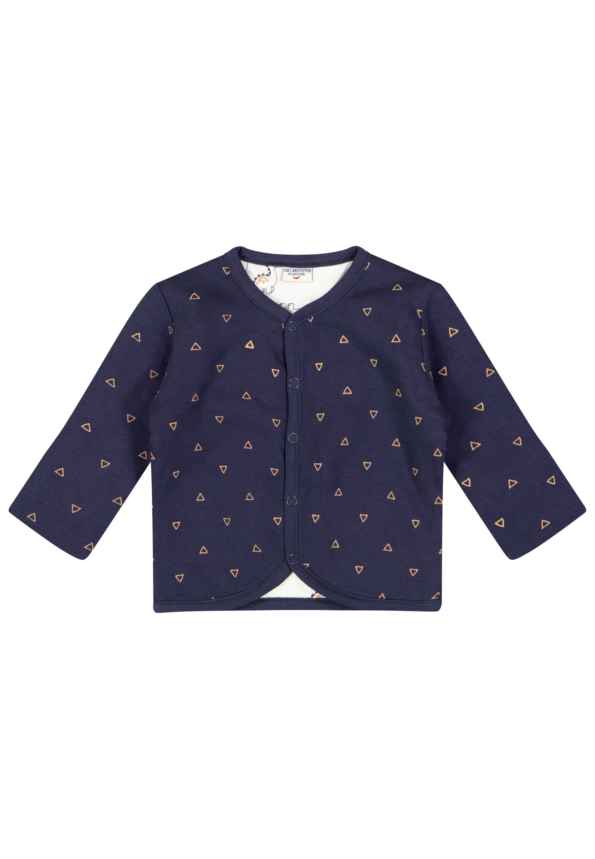 Salt and Pepper Baby Boys Jacket rev. Dino AOP 25218508