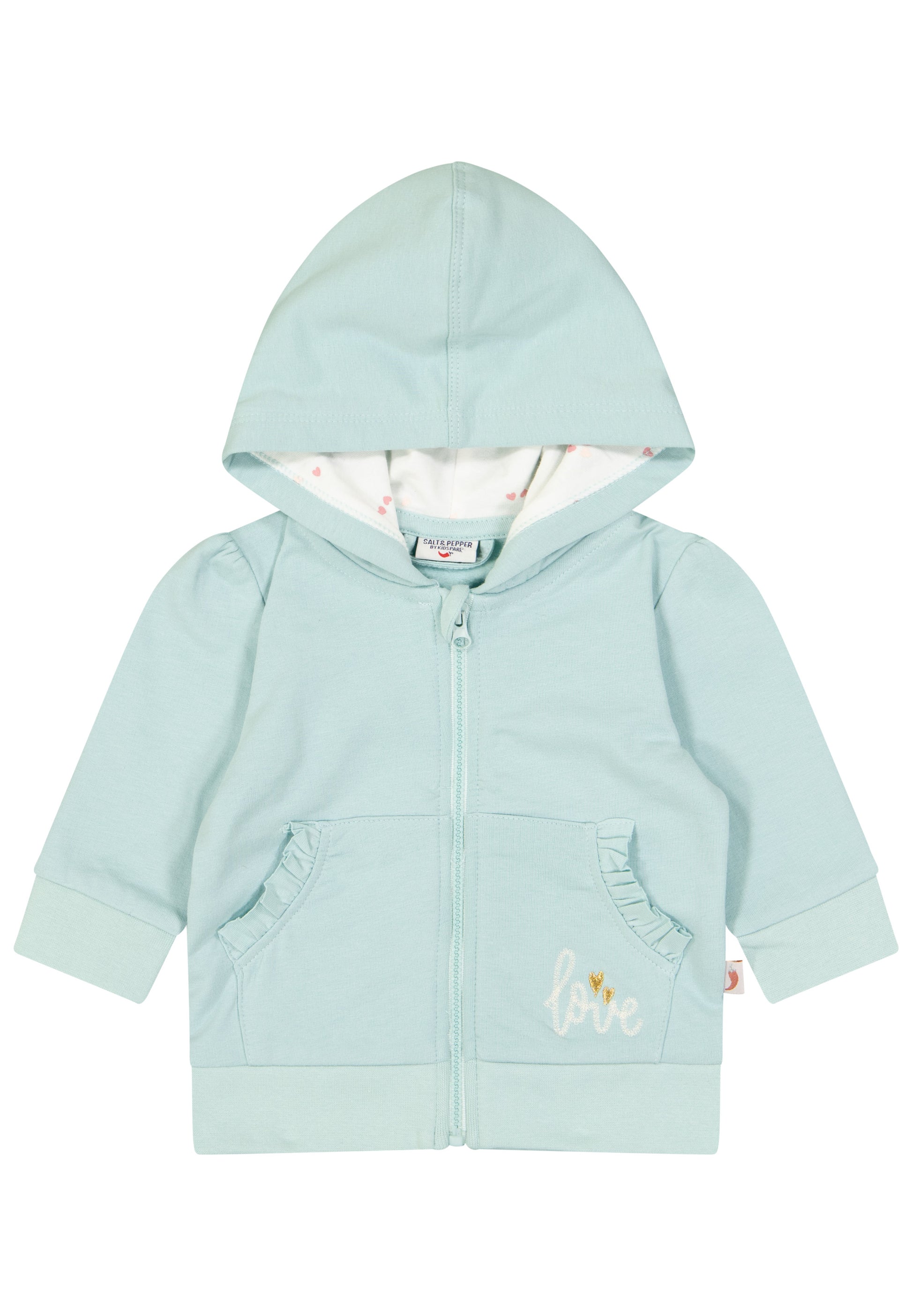 Salt and Pepper B.Girls Jacket EMB Love 25218628