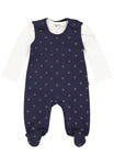 Salt and Pepper Baby Boys Playsuit Welcome AOP 25241501