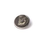 Noosa Petite Chunk coins xerxes silver white metal 12.03