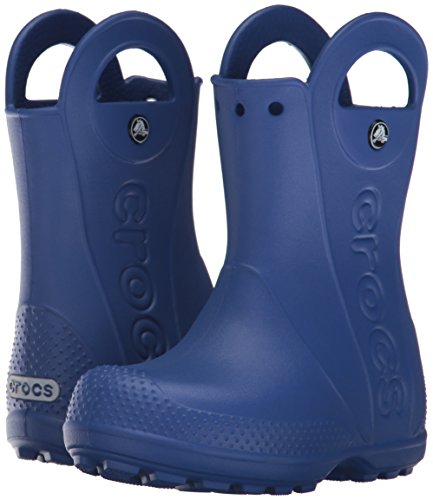 Crocs Jungen Handle It Rain Boot Gummistiefel, blau