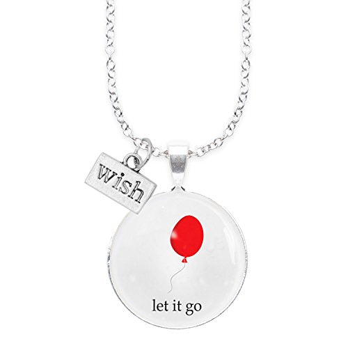 Spruchketten BY LIEBLICHKEITEN mit Charm wish: let it go (mit Luftballon)