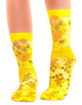 Wigglesteps Lady Socks VAN GOGH VASE