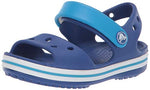 crocs Unisex-Kinder Crocband Kids Peeptoe Sandalen