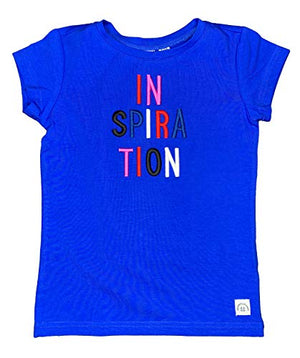 Indian Bluejeans Mädchen T-Shirt kurz Inspiration IBG20-3101, royal Blue