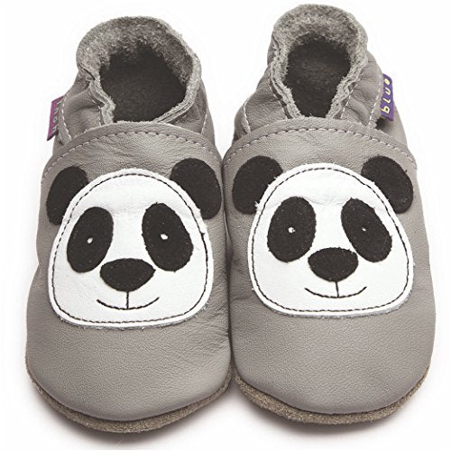 Inchblue Inch Blue Babyschuhe, Panda grau