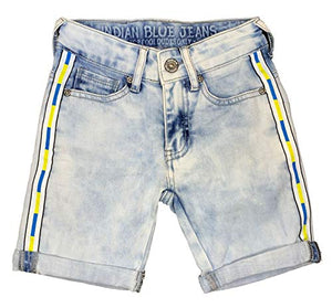Indian Blue Jeans Junge Jeans-Short Blue Max IBB19-6510, Used Light Denim