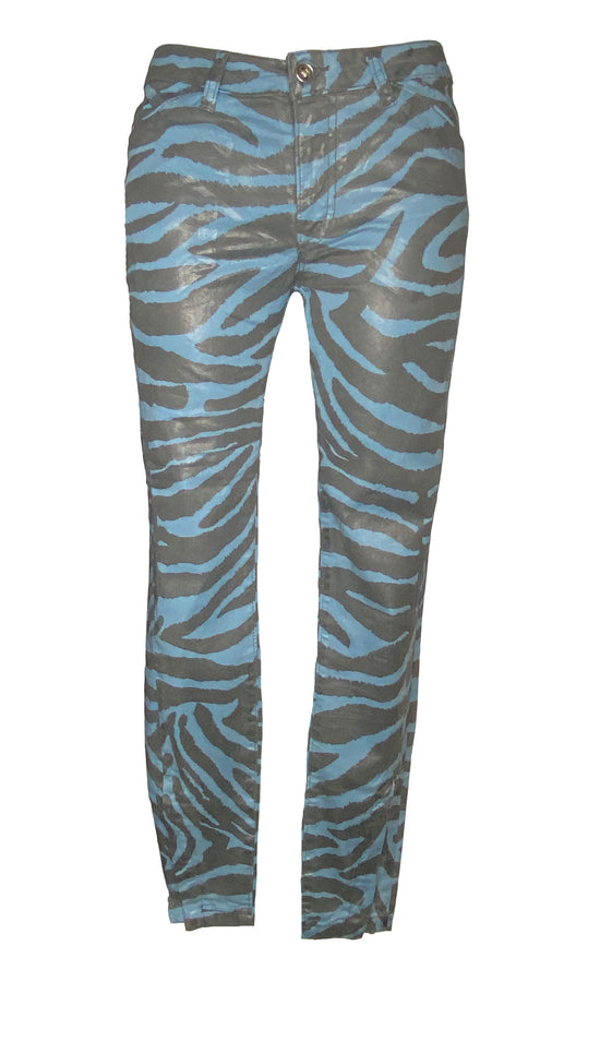 Funky Staff Damen Trousers Rock Iamina Zebra