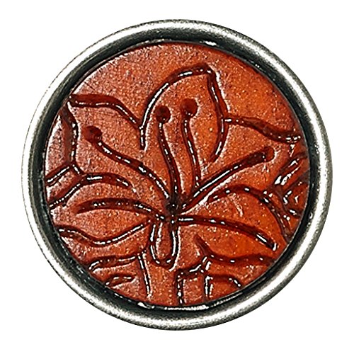 NOOSA Petite FLORES amaryllis orange-bone CPRF-9013-04