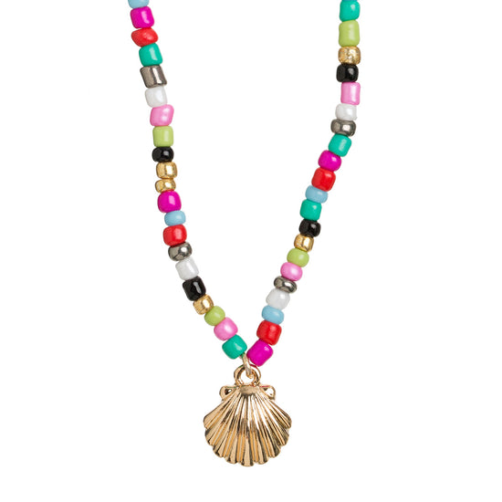 TIMI Damen Halskette Mermaid Shell and Beads Necklace