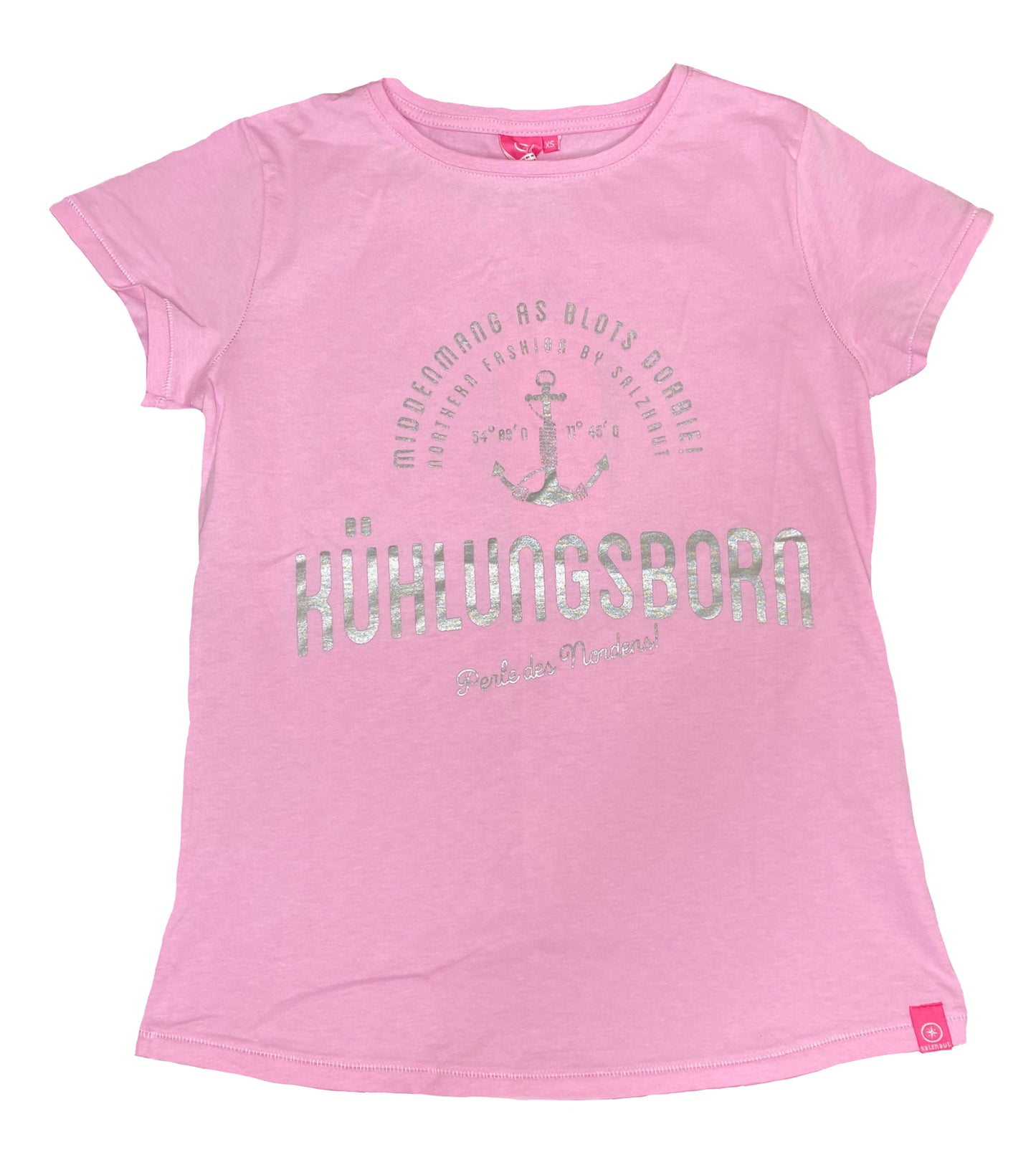 Salzhaut Damen T-Shirt Deern (Anna) "KÜHLUNGSBORN" Perle des Nordens