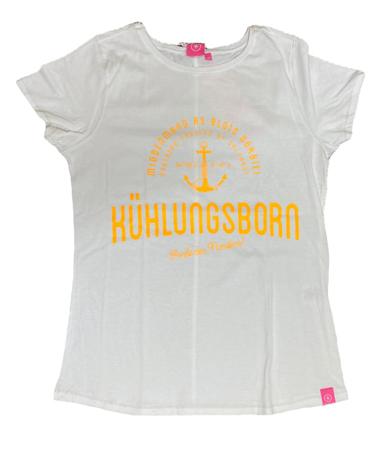 Salzhaut Damen T-Shirt Deern (Anna) "KÜHLUNGSBORN" Perle des Nordens