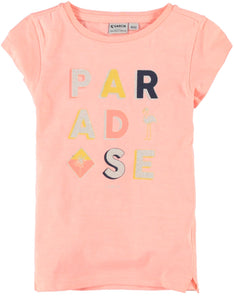 Garcia Mädchen T-Shirt Paradise P04402