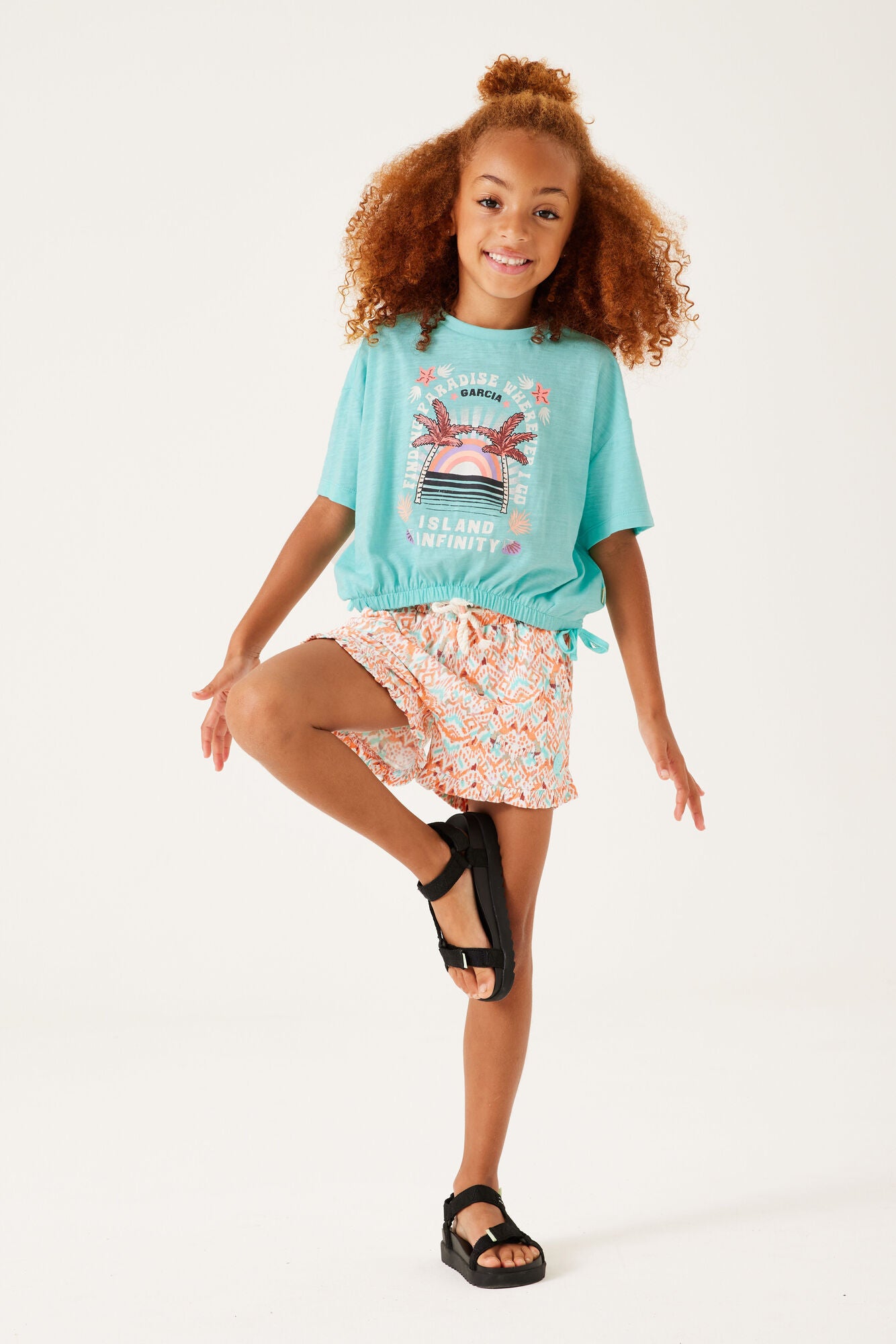 Garcia Girls Kids T shirt short sleeve D34603