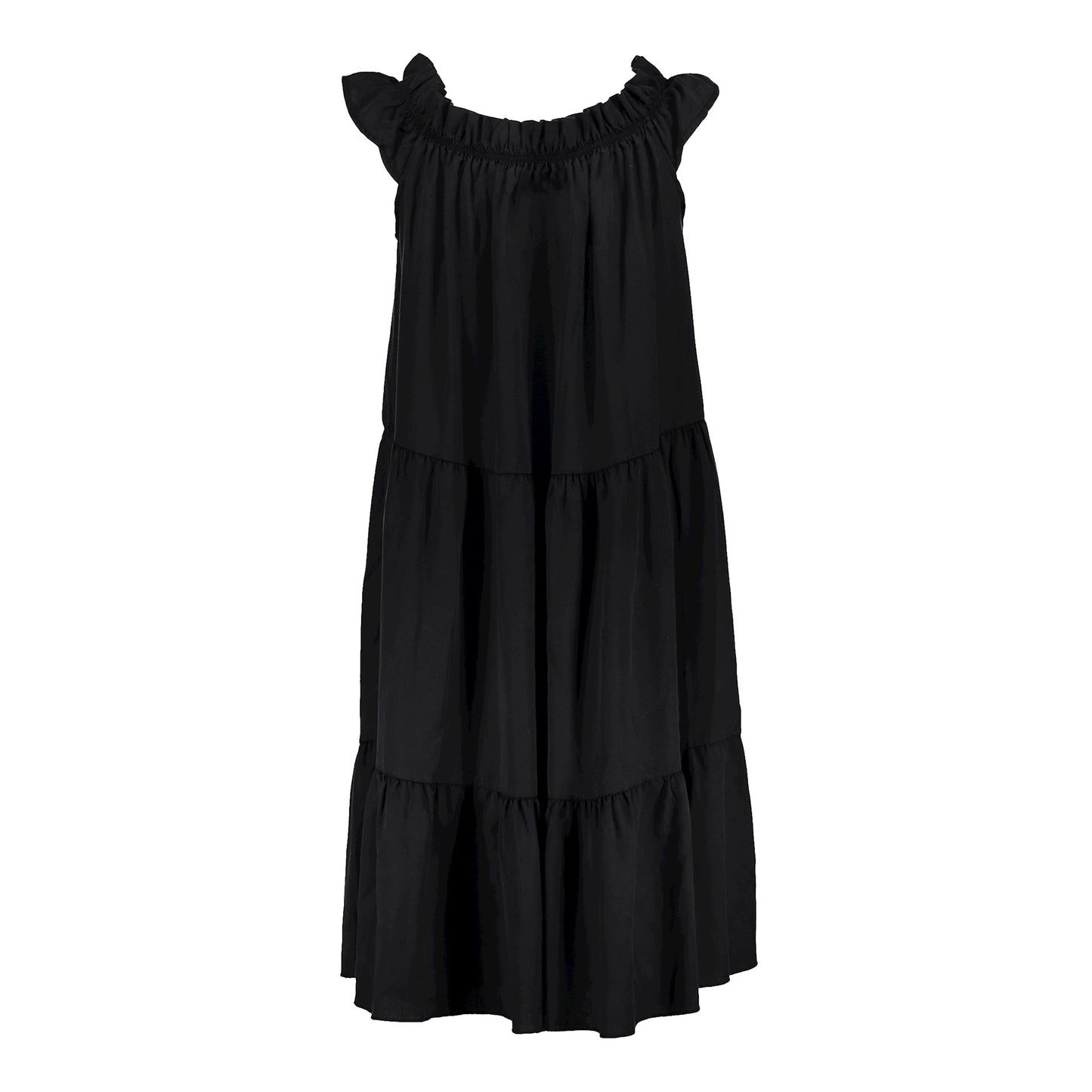 Geisha Fashion Women Dress tappered & elastic neck