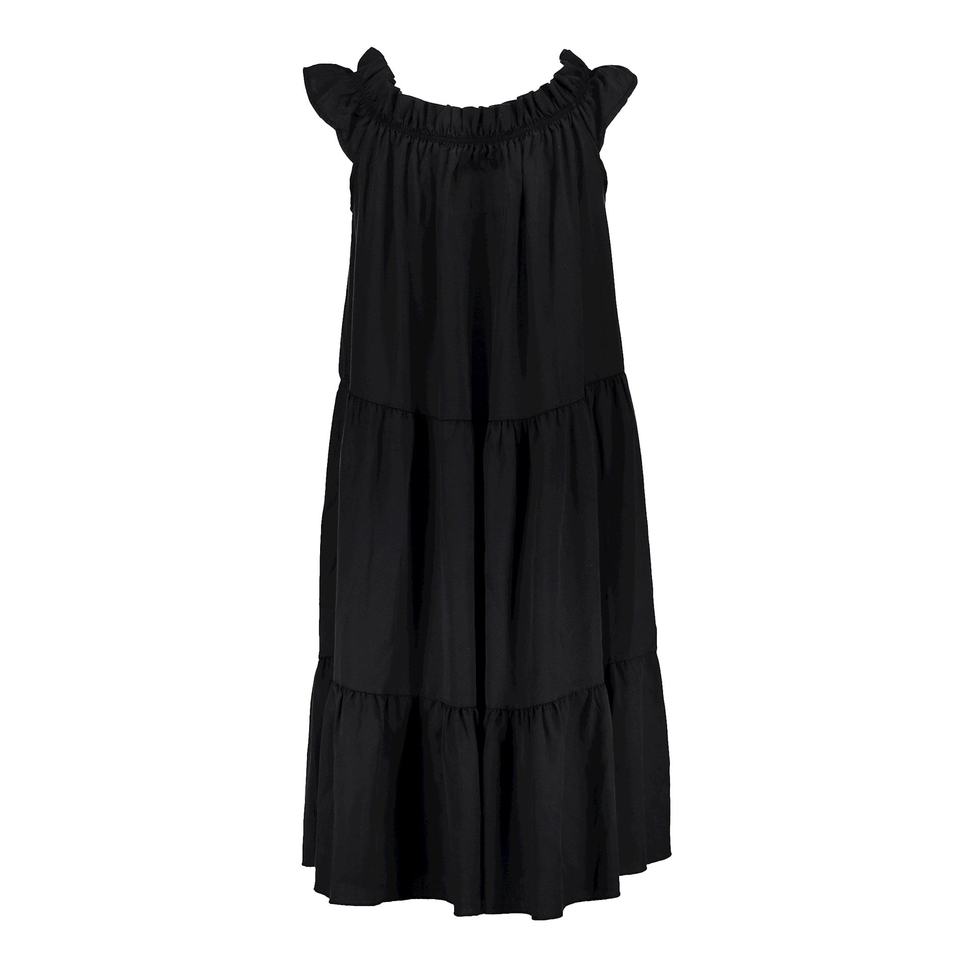 Geisha Fashion Women Dress tappered & elastic neck