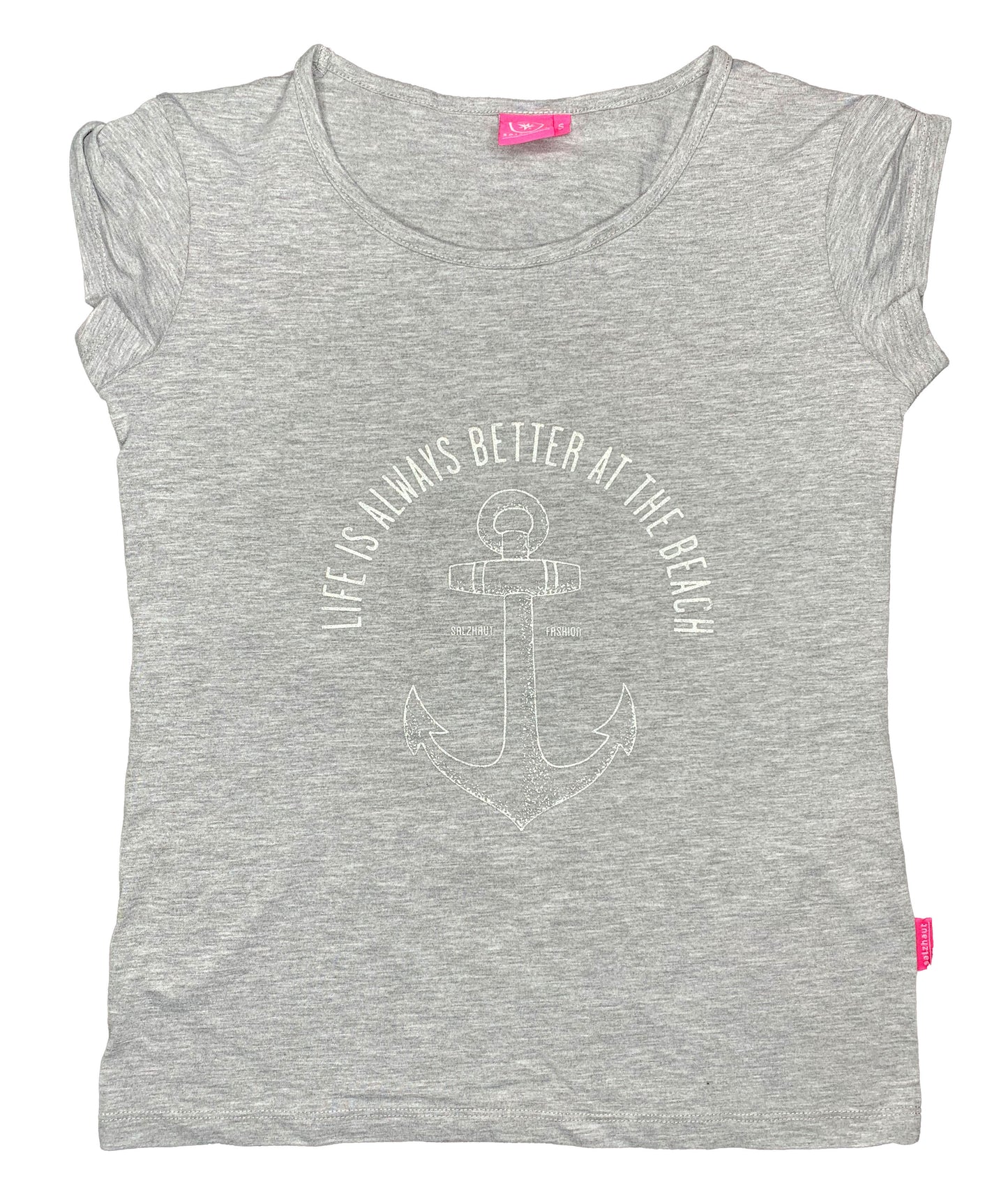 Salzhaut Damen T-Shirt "LIFE IS ALWAYS BETTER AT THE BEACH"