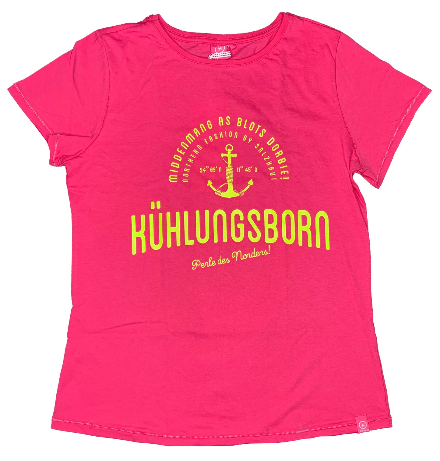 Salzhaut Damen T-Shirt Deern (Anna) "KÜHLUNGSBORN" Perle des Nordens