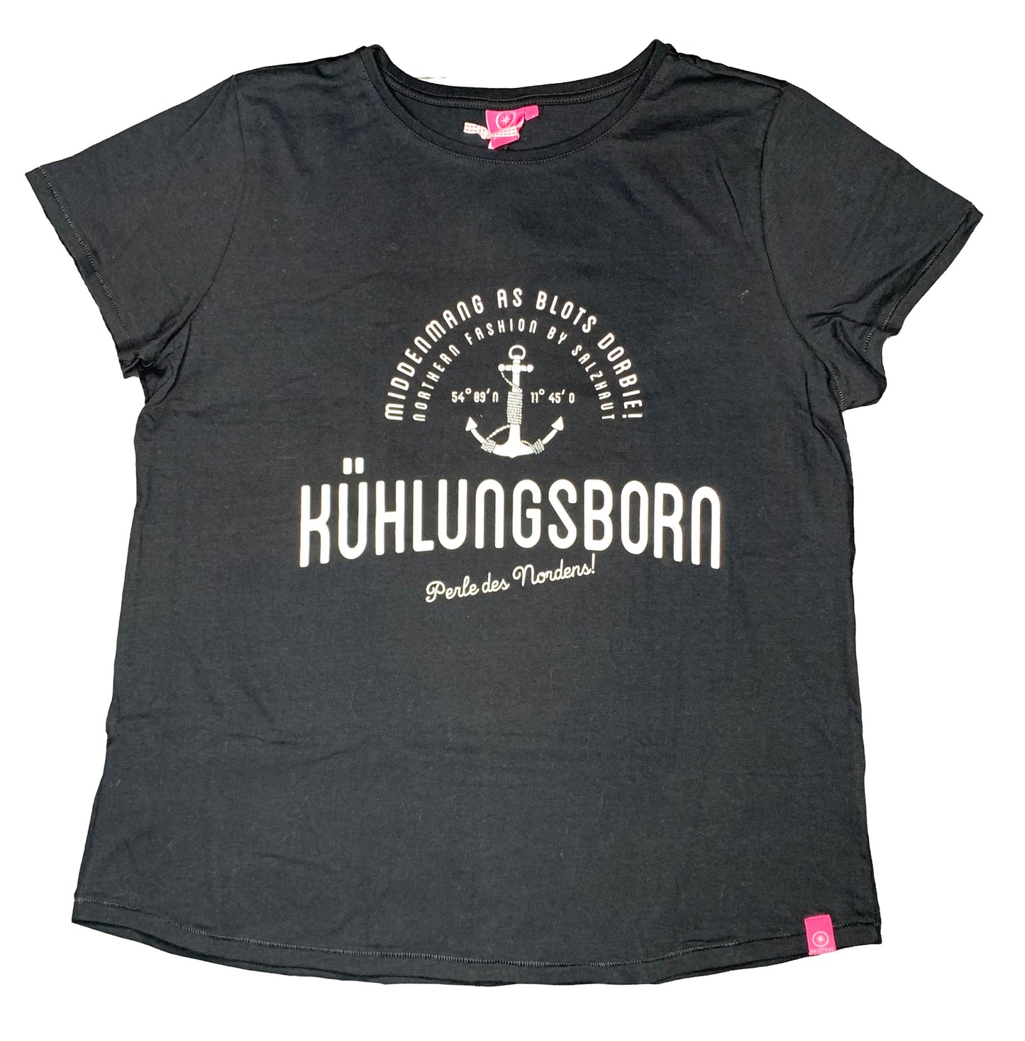 Salzhaut Damen T-Shirt Deern (Anna) "KÜHLUNGSBORN" Perle des Nordens