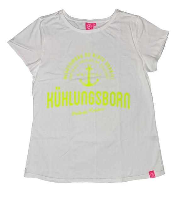 Salzhaut Damen T-Shirt Deern (Anna) "KÜHLUNGSBORN" Perle des Nordens