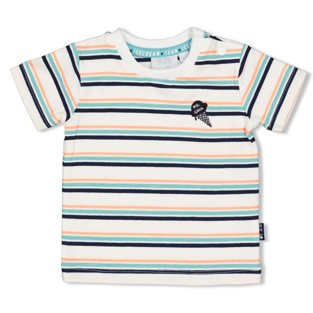 Feetje Baby Boy T-Shirt Ringel - Team Icecream