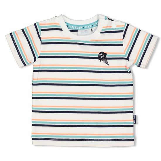 Feetje Baby Boy T-Shirt Ringel - Team Icecream