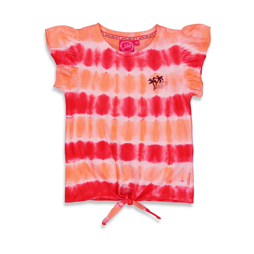 Jubel Girl Crop Top AOP Papaya Punch 91700317