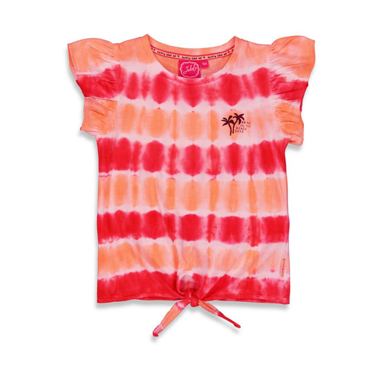 Jubel Girl Crop Top AOP Papaya Punch 91700317