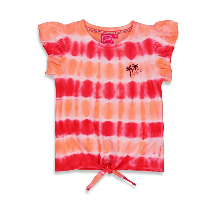 Jubel Girl Crop Top AOP Papaya Punch 91700317