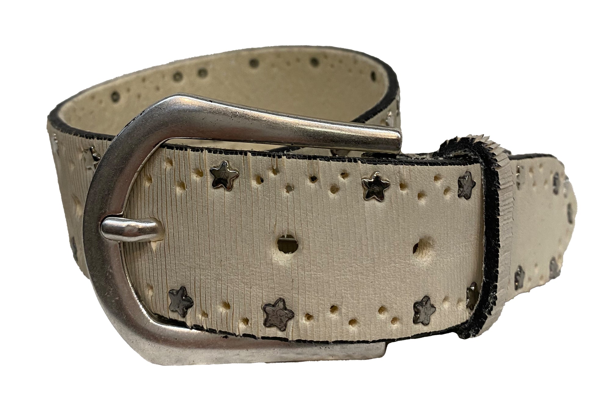 Selection by Vanzetti Damen Ledergürtel mit Sternnieten S3074A6642