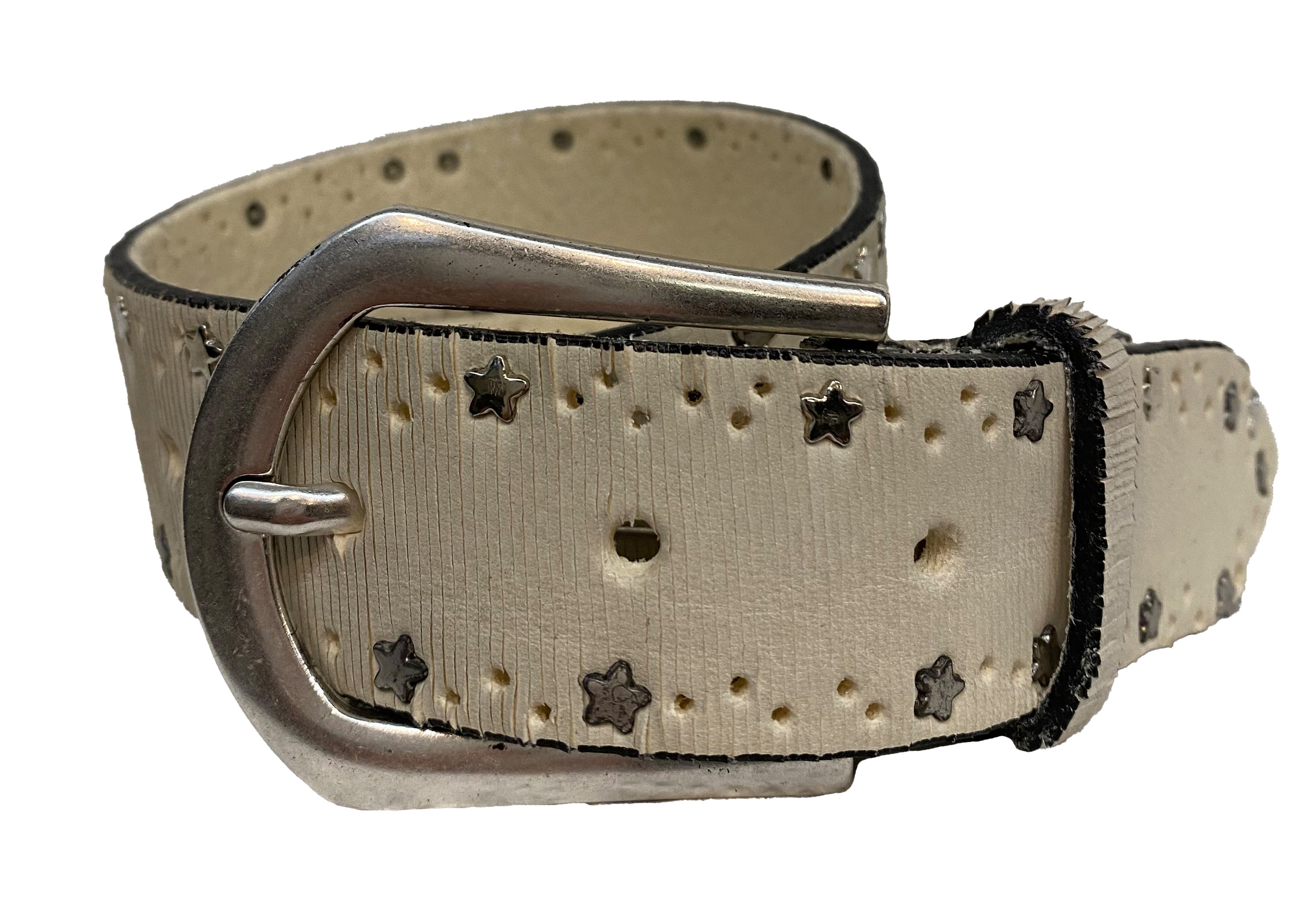 Selection by Vanzetti Damen Ledergürtel mit Sternnieten S3074A6642