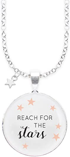 Spruchketten BY LIEBLICHKEITEN mit und Charm Stern: Reach for The Stars