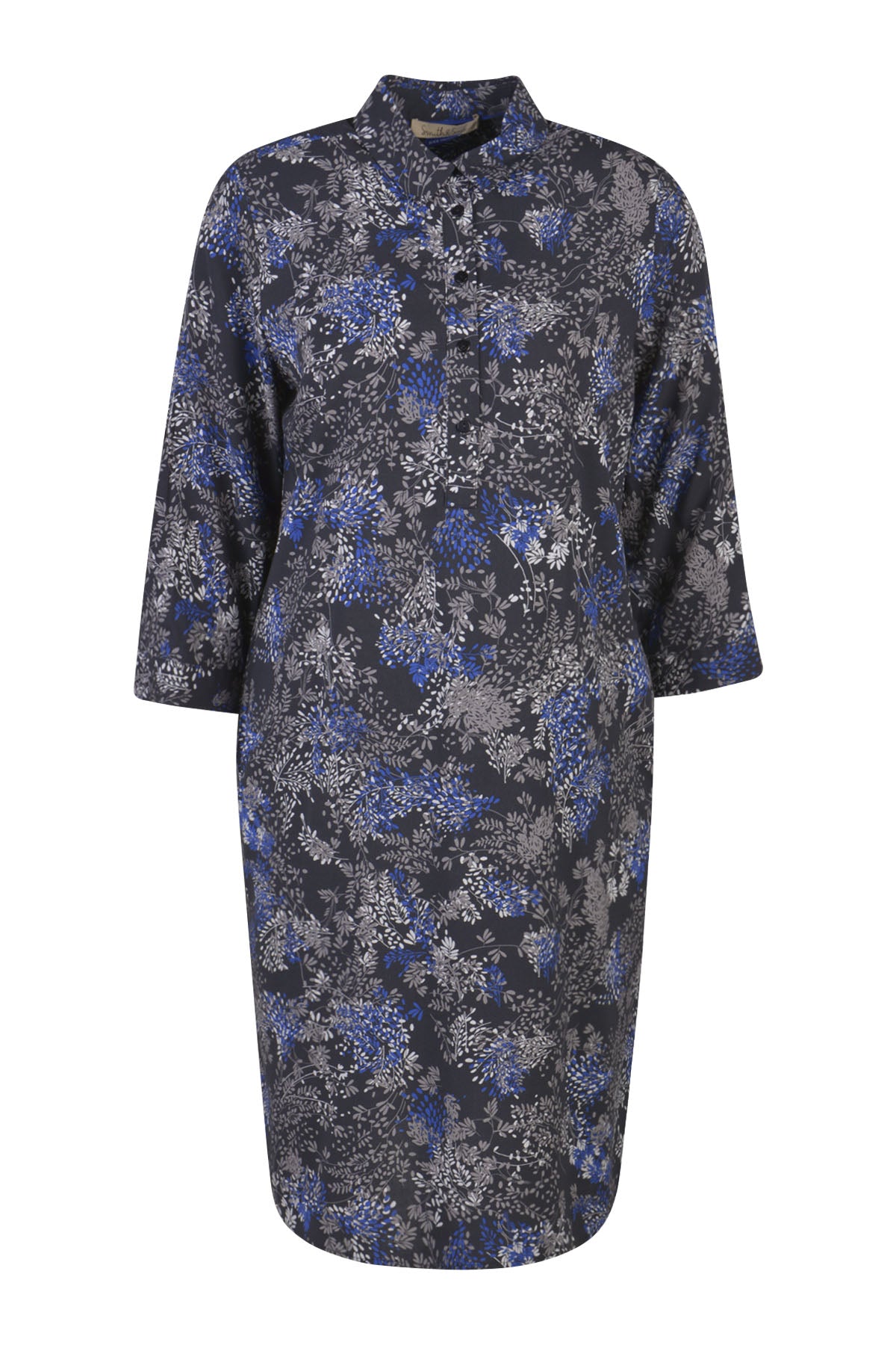 Smith and Soul Damen Kleid silver print  0922-0412