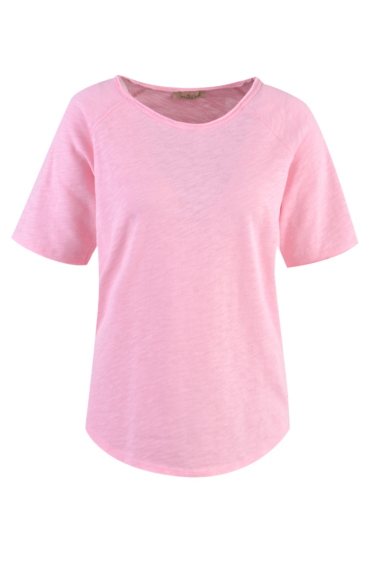 Smith & Soul Damen Basic T-Shirt Sweat Short