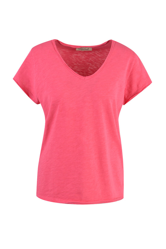 Smith and Soul Damen Basic T-Shirt Vneck