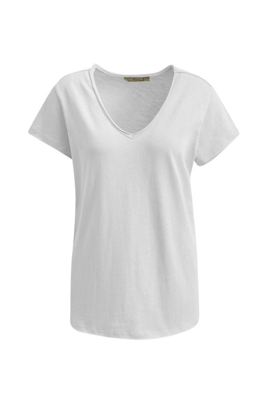 Smith & Soul Damen Basic T-Shirt V-neck