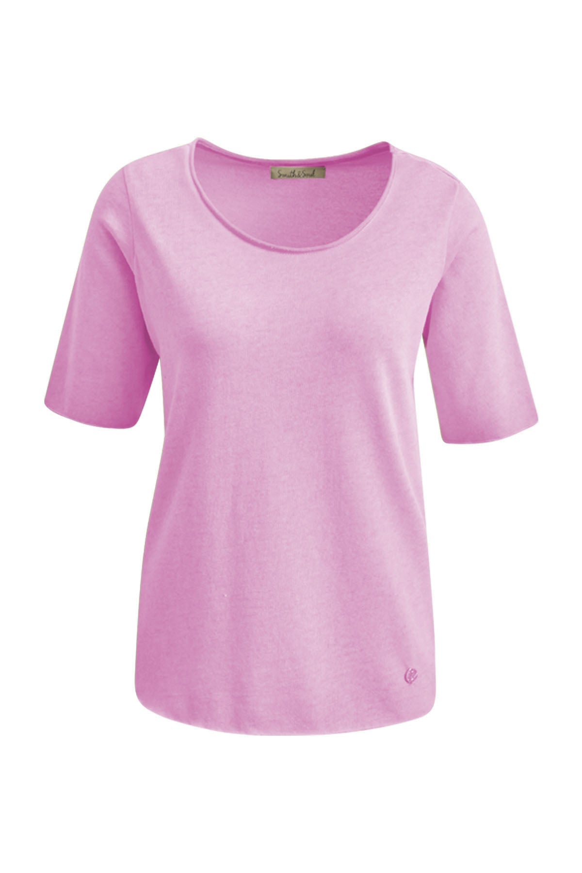 Smith & Soul Damen T-Shirt Basic Knit Short Sleeves