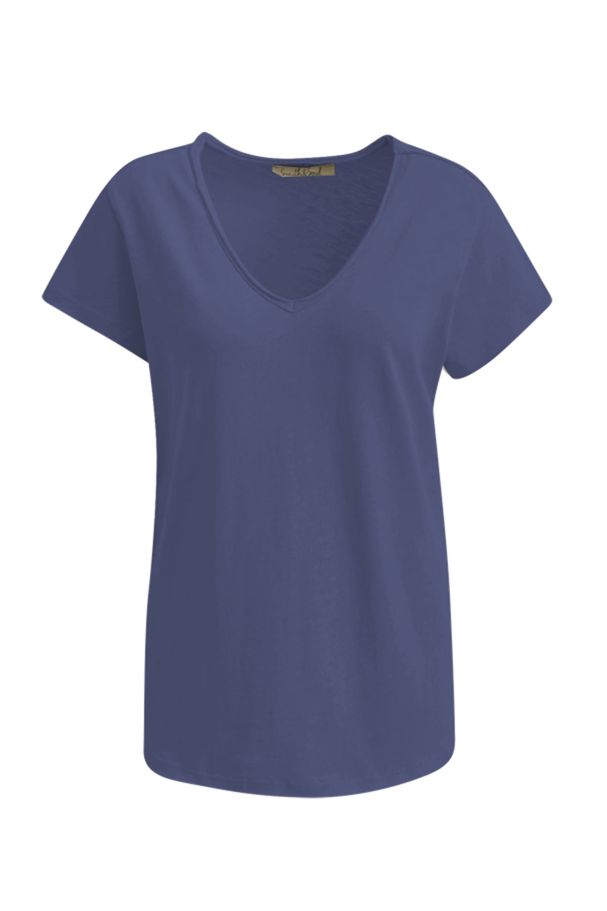 Smith & Soul Damen Basic T-Shirt V-neck