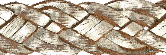 Vanzetti Damen gefochtener Ledergürtel Made in Germany V3943R2624