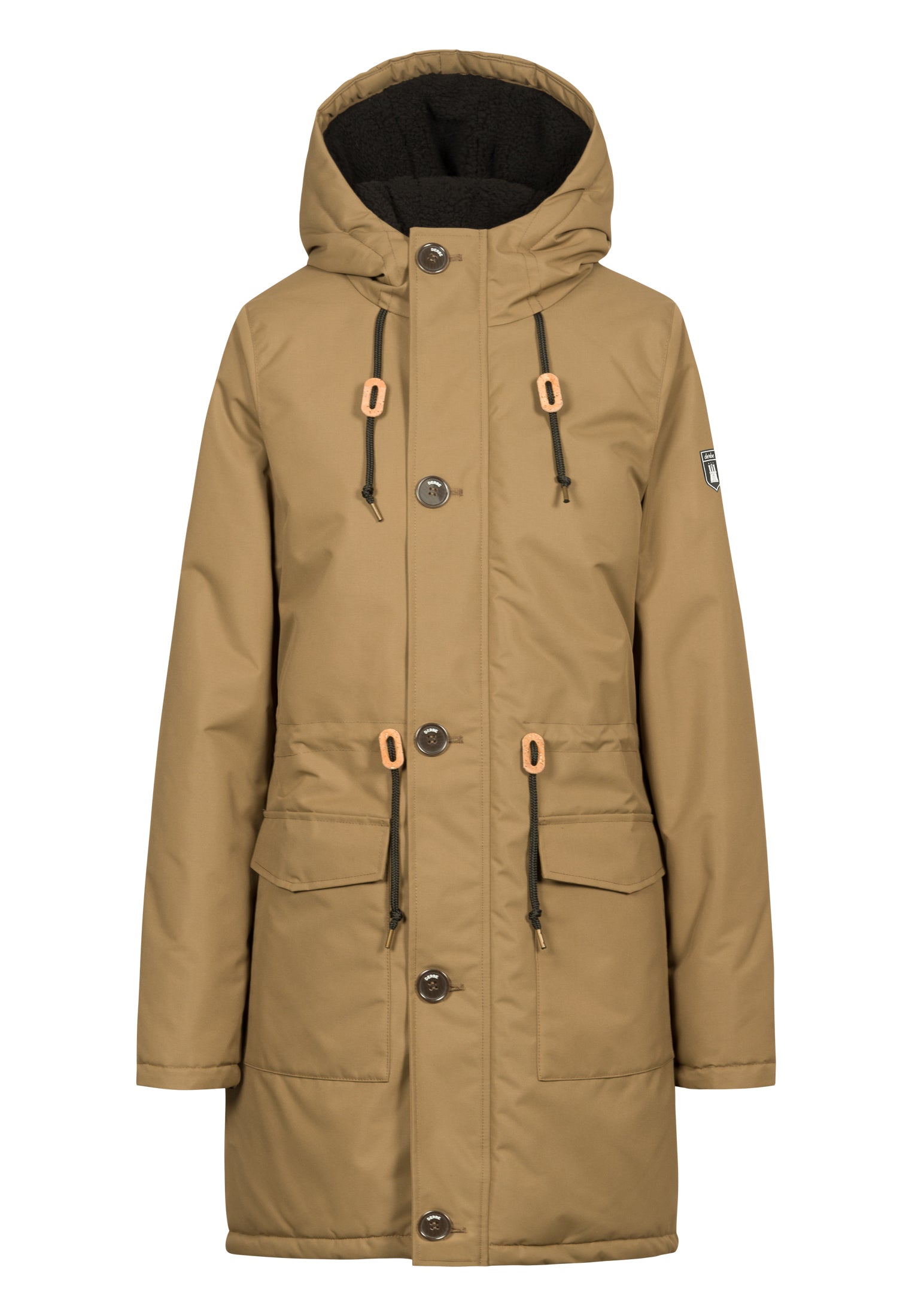 Derbe Damen Wintermantel W-01-XX-Friese- Festholm