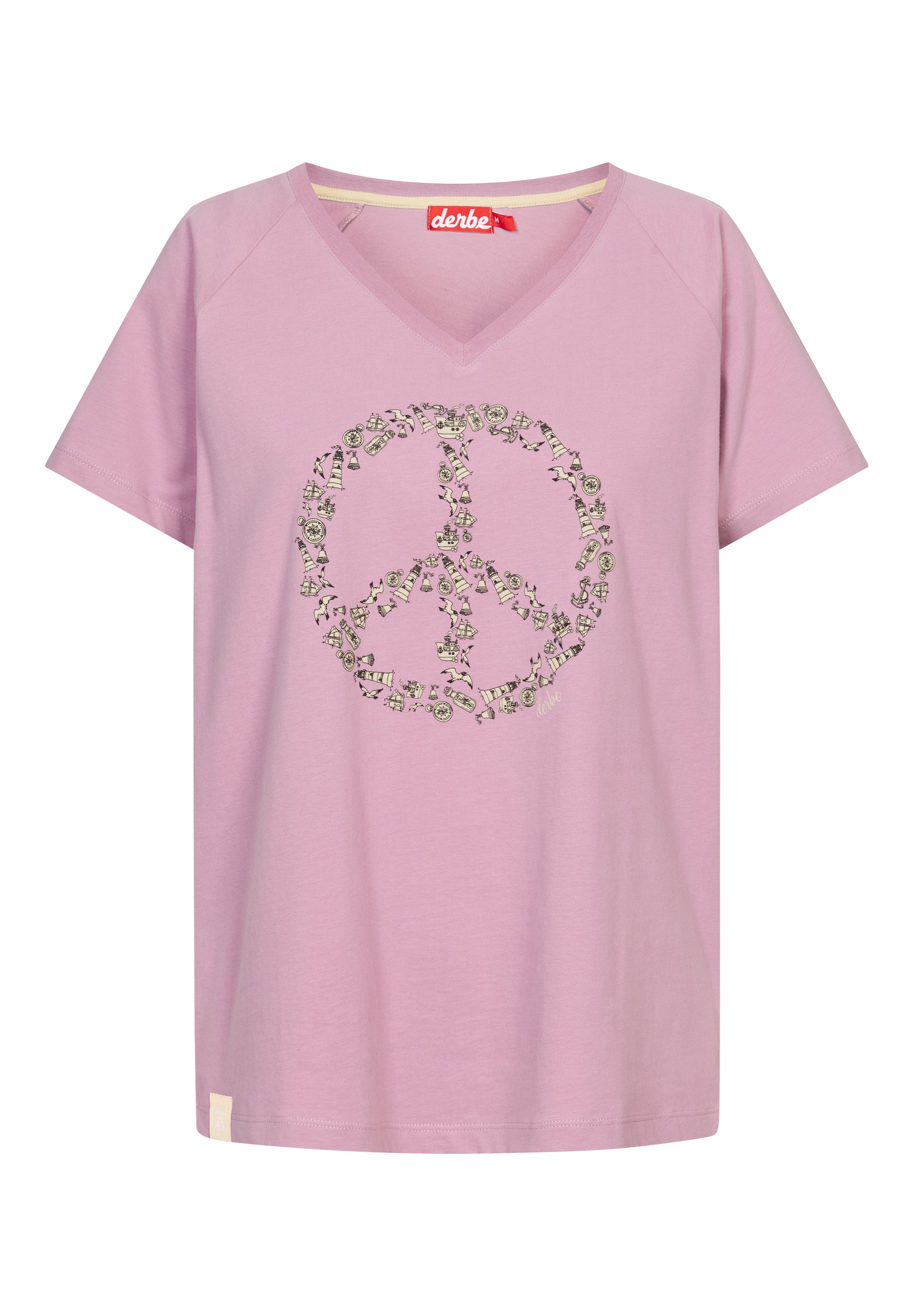 Derbe Damen T-Shirt PEACE