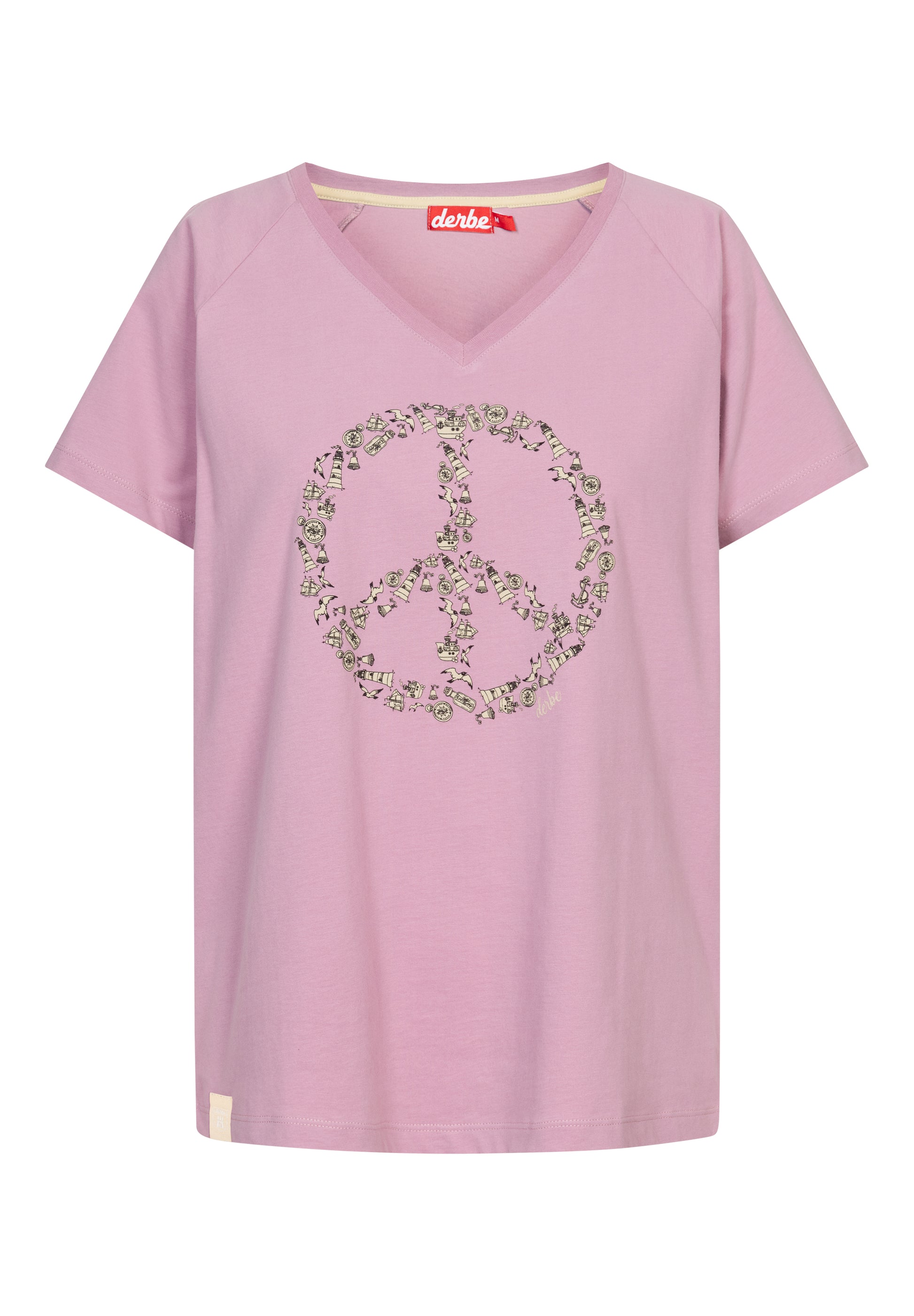 Derbe Damen T-Shirt PEACE