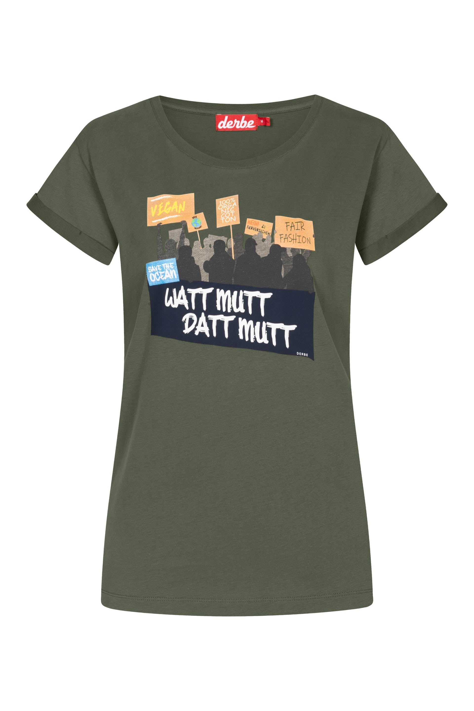 Derbe Damen T-Shirt Watt mutt Datt mutt