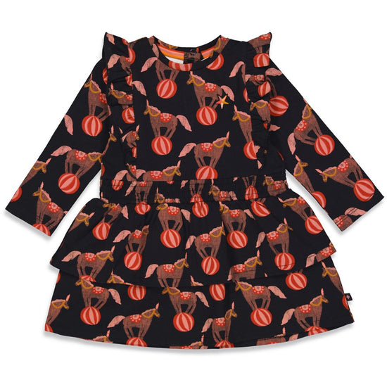 Feetje Baby Girl Kleid AOP - Red Velvet Circus