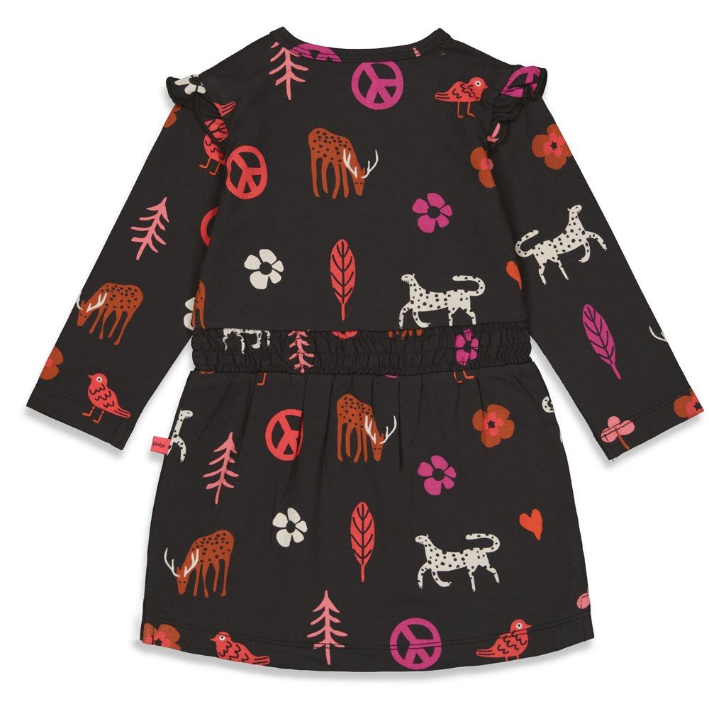 Feetje Baby Girl Kleid AOP - Made Of Magic